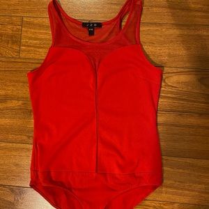 Red Mesh Bodysuit